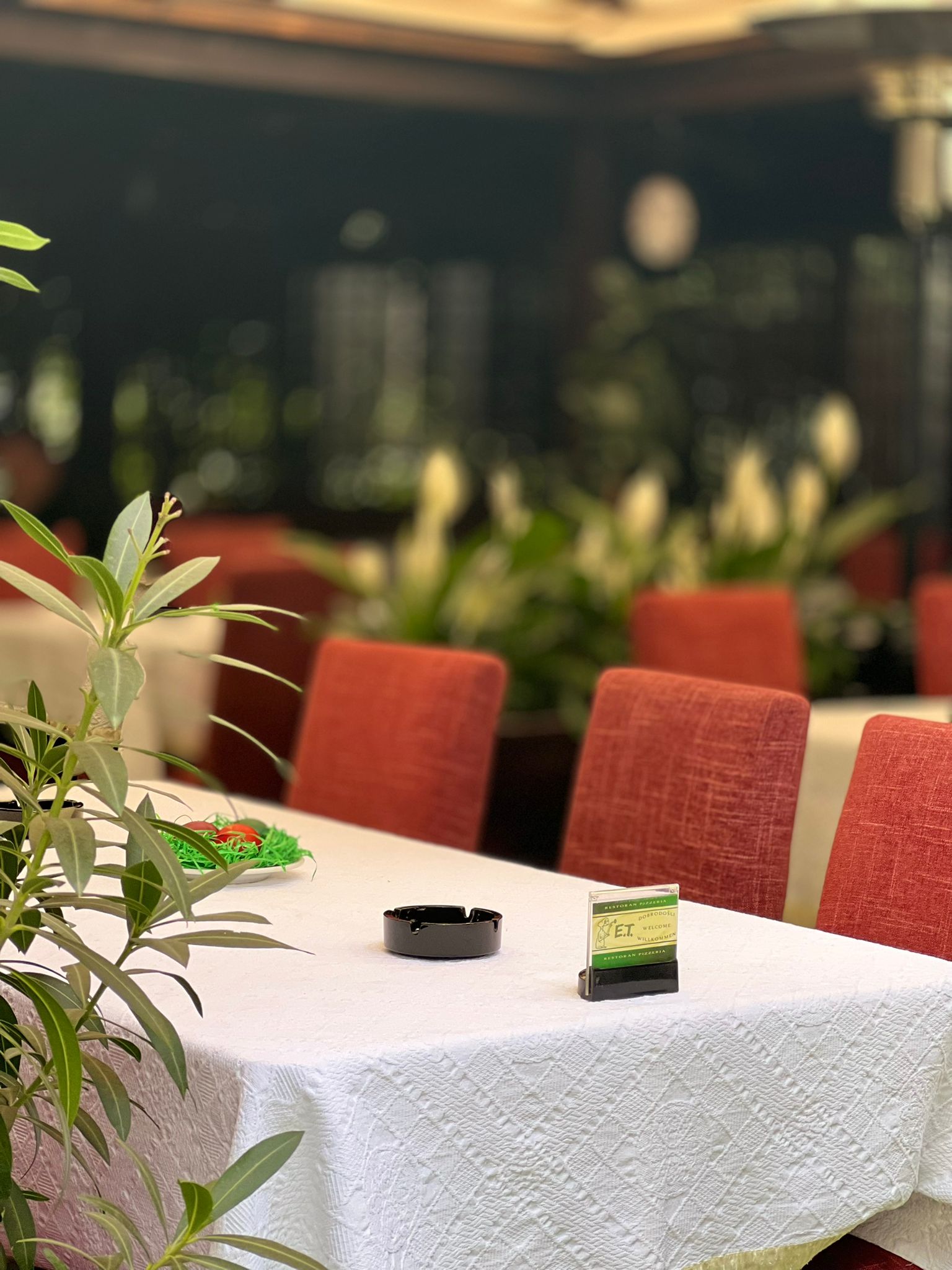 Detalj sto postavljanja